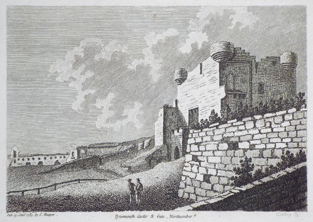 Print - Tynemouth Castle & Gate, Northumd. - 